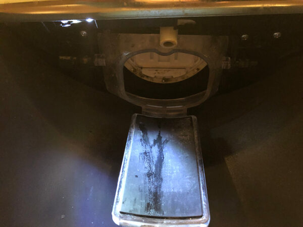 whirlpool ice chute adapter, bravo version