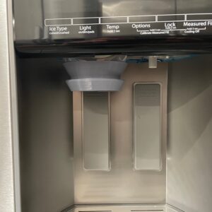whirlpool ice chute adapter, tetra version
